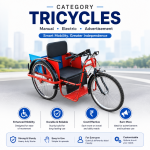 Mobility Handicapped Tricycle