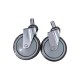 5 Inch Caster Wheel Commode Wheelchair