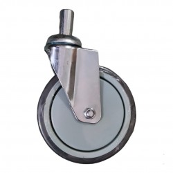 5 Inch Caster Wheel Commode Wheelchair