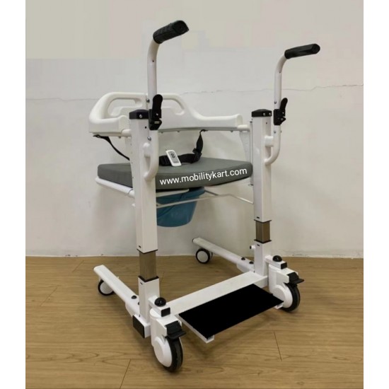 Electric Automatic Height Adjustable Patient Transfer Wheelchair 