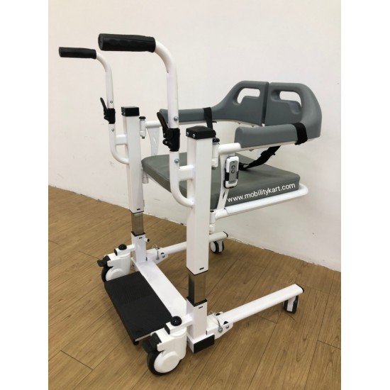 Electric Automatic Height Adjustable Patient Transfer Wheelchair 