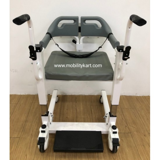 Electric Automatic Height Adjustable Patient Transfer Wheelchair 