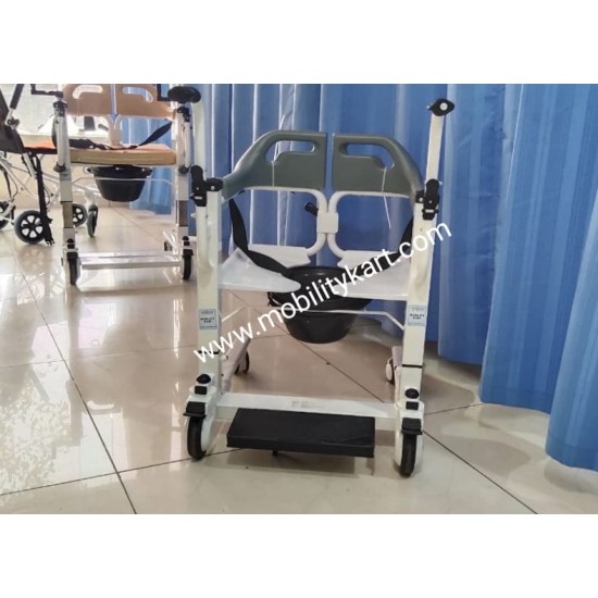Electric Automatic Height Adjustable Patient Transfer Wheelchair 