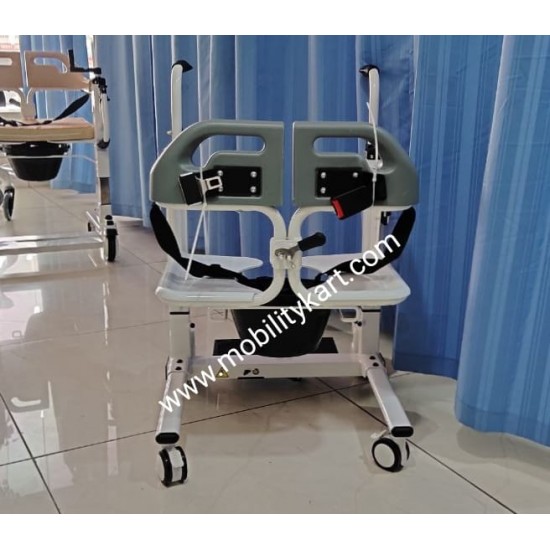 Electric Automatic Height Adjustable Patient Transfer Wheelchair 