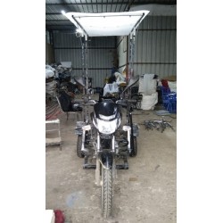 Bajaj Platina BS6 Bike Side Wheel Attachment with Canopy