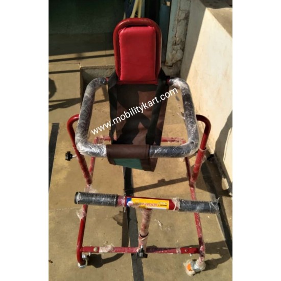 CP Walker Child Height Adjustable Cerebral Palsy Walker with Back Supporting