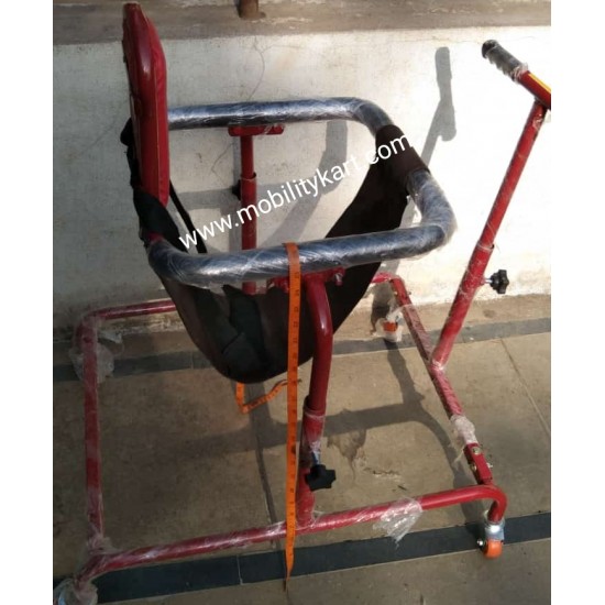 CP Walker Child Height Adjustable Cerebral Palsy Walker with Back Supporting