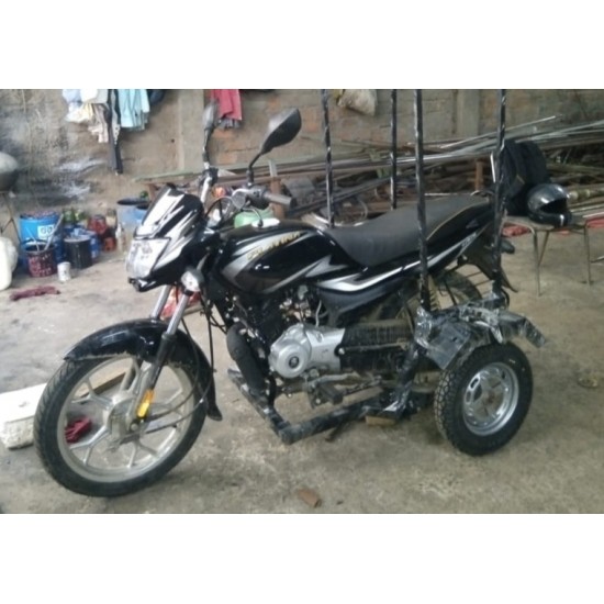Compact Side Wheel Attachment Kit For Bajaj Platina BS6 Bike