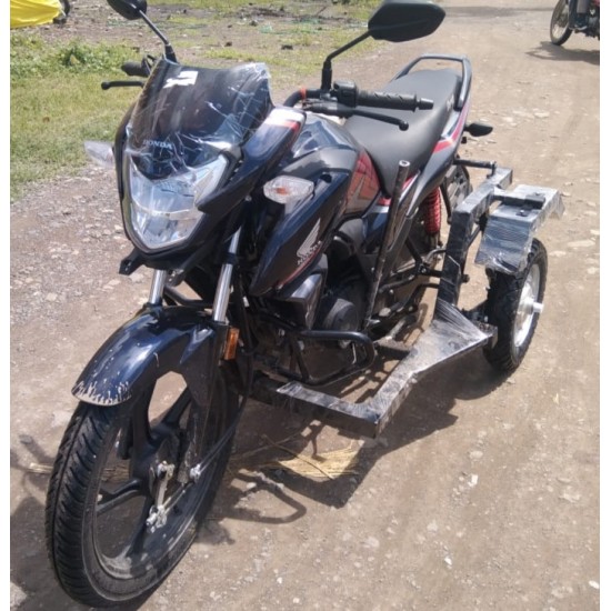 Compact Side Wheel Attachment Kit For Bike Honda Shine BS6