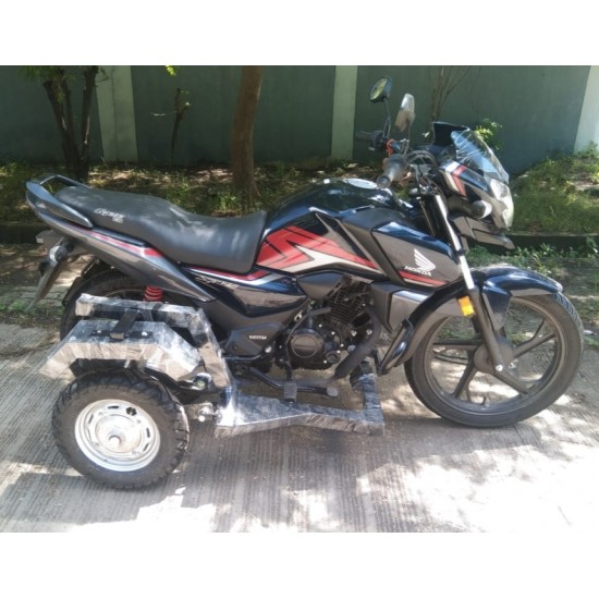 Compact Side Wheel Attachment Kit For Bike Honda Shine BS6
