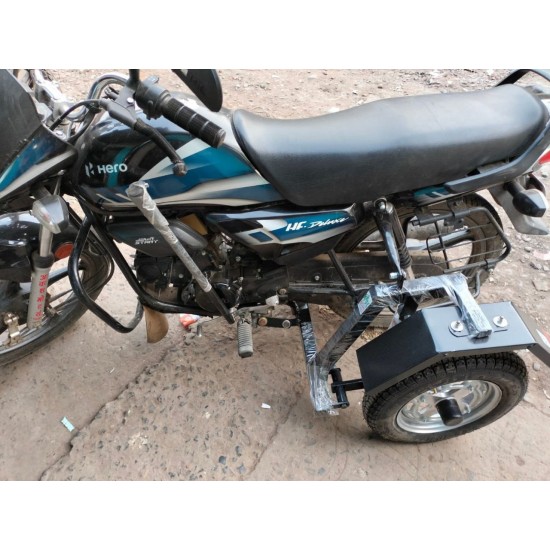 Compact Side Wheel Attachment Kit For Hero HF Deluxe BS6