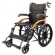 Flip-up Armrest Floding Manual Wheelchair with Mag PU Rear Wheel