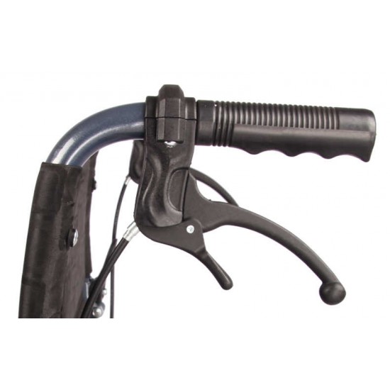 Flip-up Armrest Floding Manual Wheelchair with Mag PU Rear Wheel