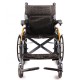 Flip-up Armrest Floding Manual Wheelchair with Mag PU Rear Wheel
