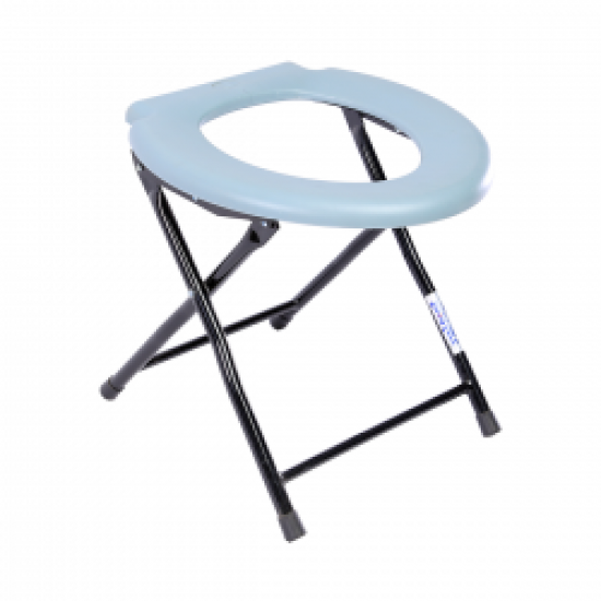 Foldable Bathroom Commode Stool