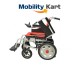 Foldable Electric Wheelchair with Electromagnetic Control & Tubeless Tyres