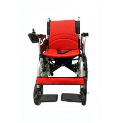 Foldable Electric Wheelchair with Electromagnetic Control & Tubeless Tyres