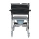 Foldable Frame Shower Commode Chair