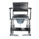 Foldable Frame Shower Commode Chair