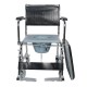 Foldable Frame Shower Commode Chair
