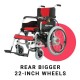 Evox WC 101 Foldable Power with Manual Wheel Chair