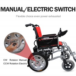 Hero Mediva Folding Power Wheelchair with Electromagnetic Brake