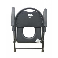 Heavy Duty Bariatric Folding Bedside Commode Chair