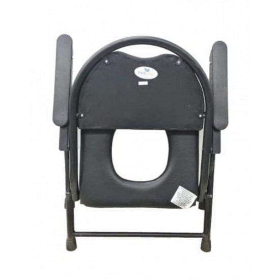 Heavy Duty Bariatric Folding Bedside Commode Chair