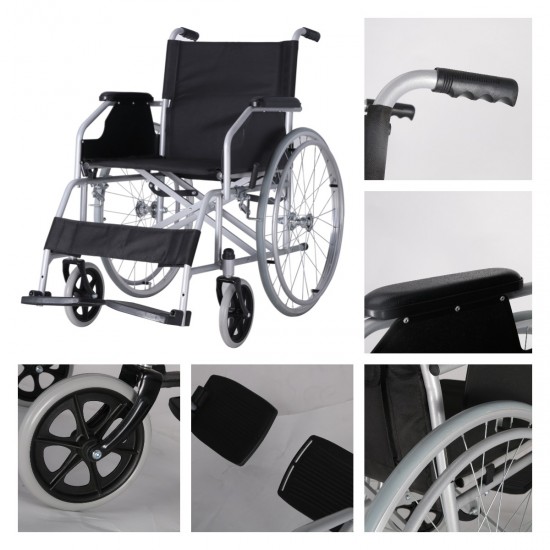 High Strength Manual Wheelchair For Elderly