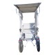 Jain Maharaj Vihar Heavy Duty Attendant Operator Comfortable Seat Wheel Chair