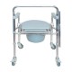 Karma Rainbow 5 AL Foldable Aluminium Commode Chair with Wheels Karma Rainbow 5 AL Foldable Aluminium Commode Chair with Wheels