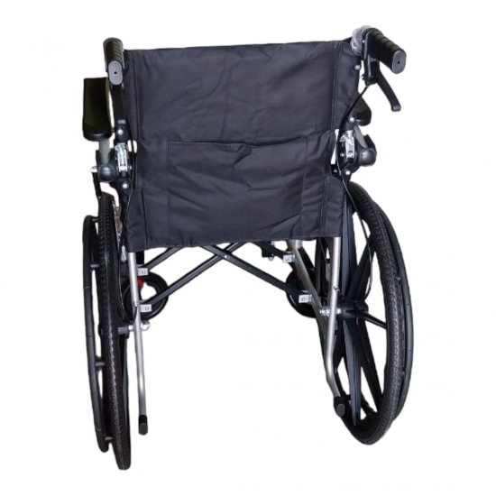 Karma Ryder 14 Aluminum Wheelchair with Flip-Up Armrest & Footrests