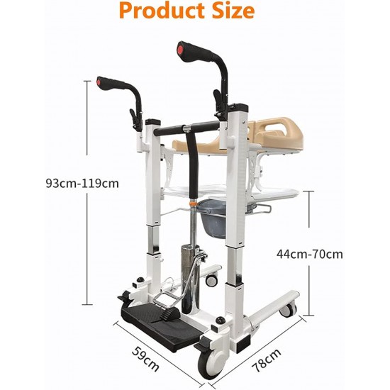 Karma Ryder TC 20 Hydraulic Patient Lift and Transfer Chair Karma Ryder TC 20 Hydraulic Patient Lift and Transfer Chair