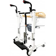 Mobility Kart Hydraulic Patient Lift & Transfer Wheelchair 