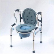 Multi Functional Foldable Walker Commode Shower Chair