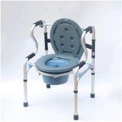 Multi Functional Foldable Walker Commode Shower Chair