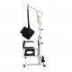 Mobilitykart Patient Transfer Lift Chair Electric Commode Wheel Chair For Move Elderly Patient Lift and Transfer