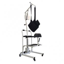Mobilitykart Patient Transfer Lift Chair Electric Commode Wheel Chair For Move Elderly Patient Lift and Transfer