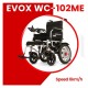 Evox WC 102ME Power Wheelchair with Electromagnetic Brake