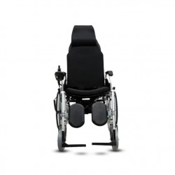 Reclining Power Wheelchair with Elevating Footrests & Lithium Battery