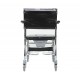 Rolling Shower Commode Chair with Wheels