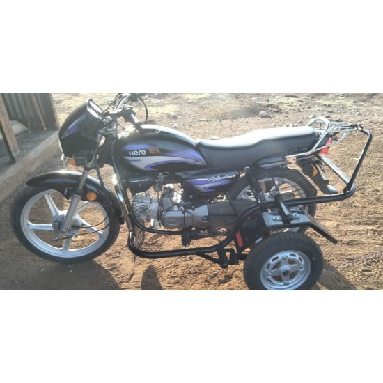 Side Wheel Attachment Kit For Hero Splendor Plus