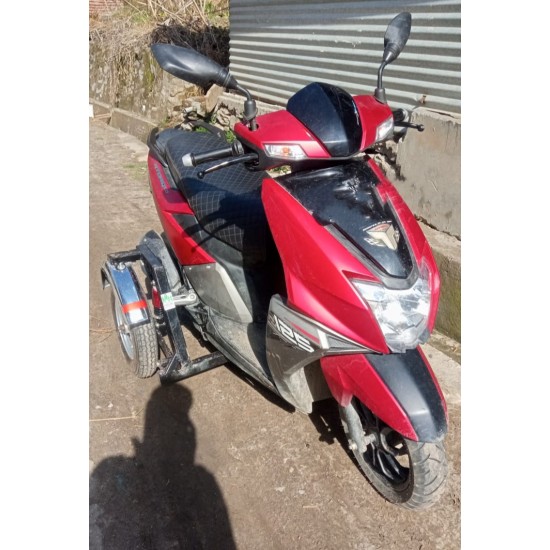 TVS NTORQ 125 CC Compact Side Wheel Attachment Kit