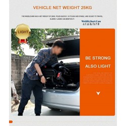 Ultra Lightweight Power Wheelchair with Electronic Brake 