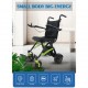 Ultralight Portable Compact Folding Easy to Carry Airplane Power Wheelchair