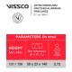 Vissco Astra Under Arm Crutches Aluminium - Large (1 Pair)
