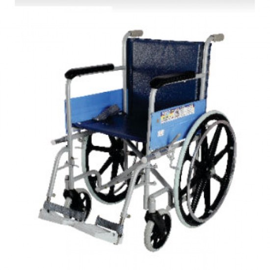 Vissco Classic Wheelchair With Fixed Big Wheels
