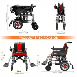 Vissco Zip Lite Power Wheelchair