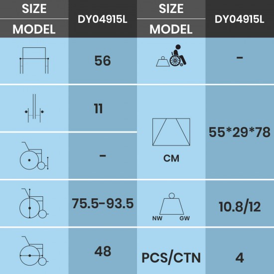 Rehaid Folding Paediatric Walking Frames for Child 