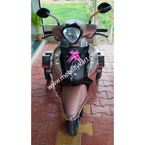 Yamaha Fascino BS6 Compact Side Wheel Attachment Kit